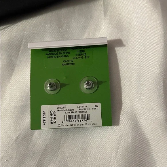 Kate Spade Lovers Bundle-Set of 3. Bag, Necklace and Earrings Great Cond - Picture 3 of 12